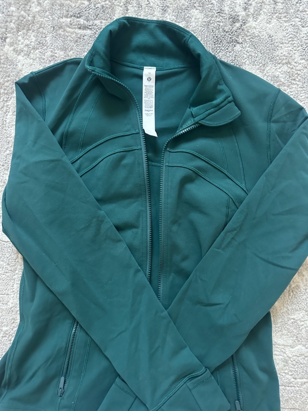 lululemon athletica Deep Teal Full-Zip Utility Jacket